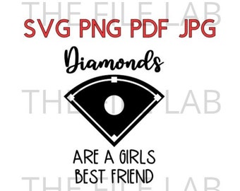 Diamonds Are A Girls Best Friend svg, png, pdf, jpg