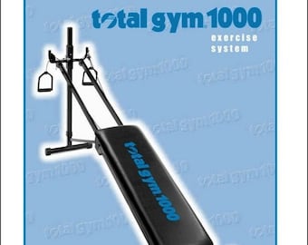 Livret manuel d'exercices Total Gym - pour CHAQUE Total Gym! - LIVRAISON NUMÉRIQUE rapide