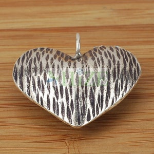 Karen Silver Pendant - Etsy