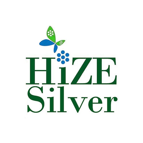 HIZE SC367 Thai Karen Hill Tribe Silver Curvy Wavy Focal Leaf