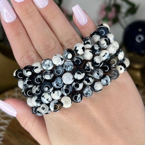 Orca Agate Bracelets | Crystal Jewelry, Healing Crystals, Crystal Bracelets, Orca Agate, Orca Crystal, Agate Jewelry, Intuitively Chosen