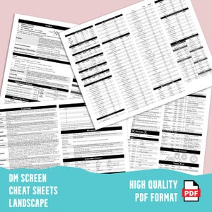 Simply the Best (liggend) DM-scherminvoegingen voor 5e - 4 x 8,5 x 11, afdrukbaar in Letter-formaat - Digitale download - HQ-pdf