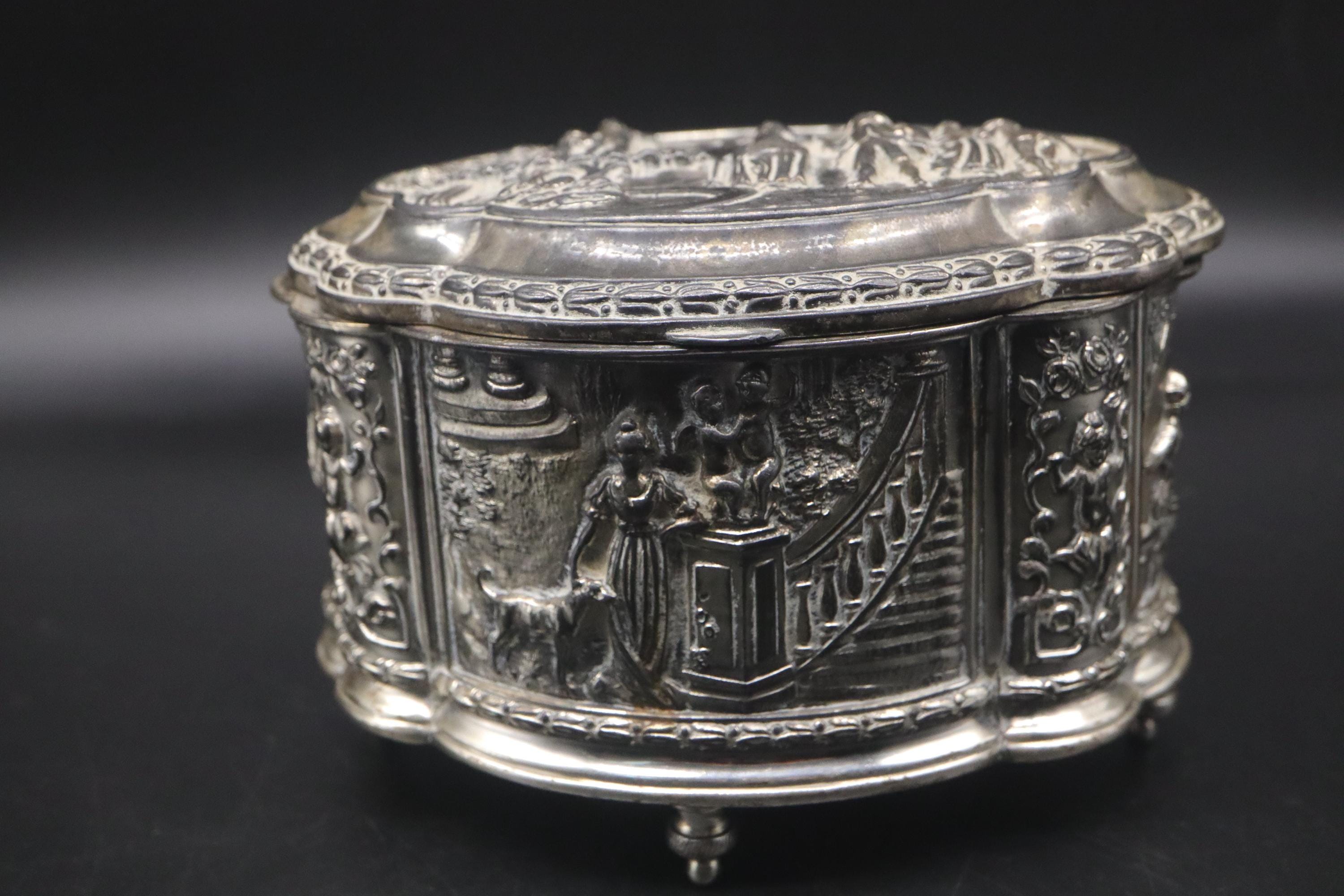 Jb Silver Box - Etsy