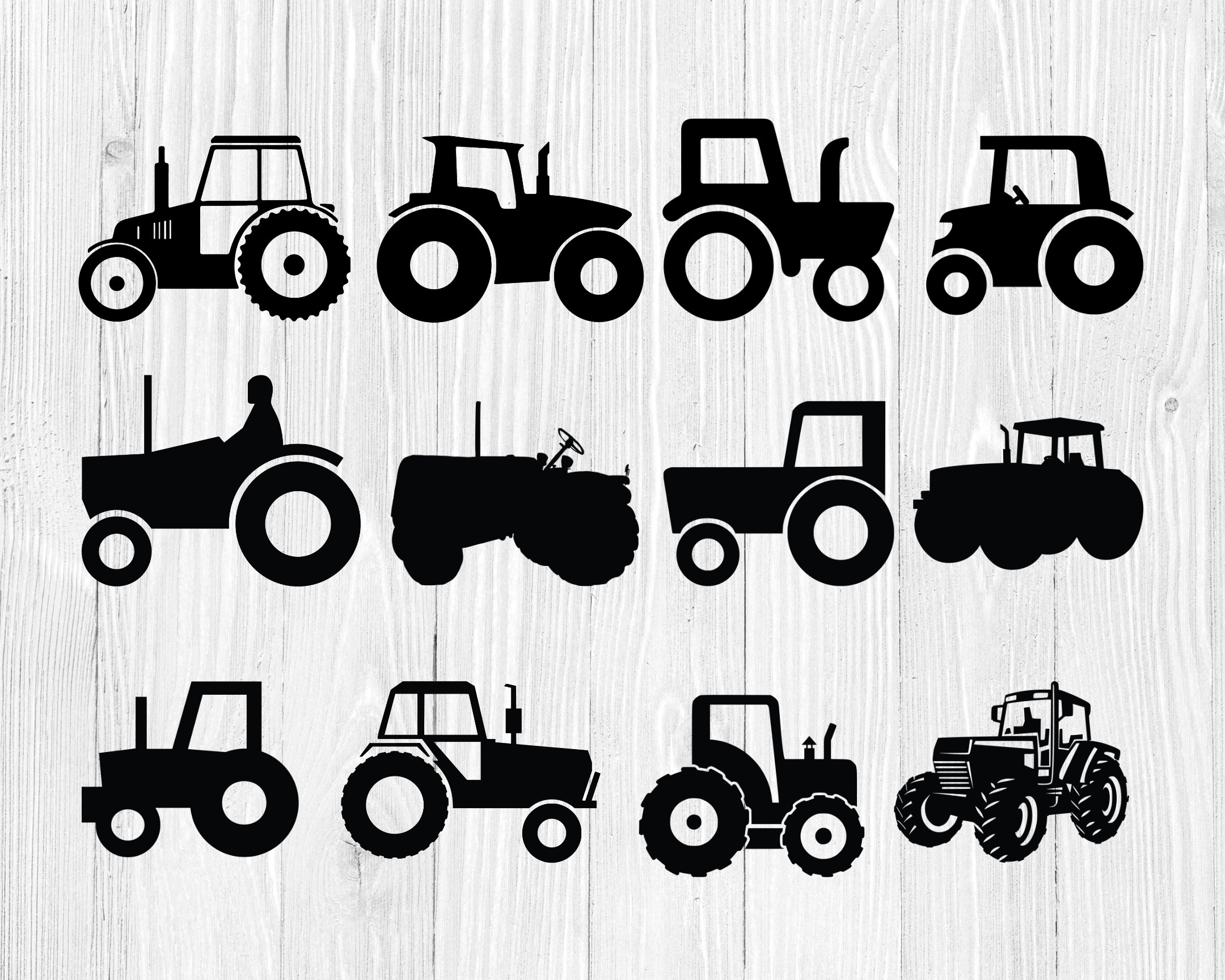 John Deere SVG, Tractor SVG, File for Cricut, for Silhouette Cut Files