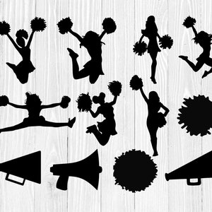 Cheerleading Svg Megaphone Svg Cheer Cut File For Cricut For Silhouette
