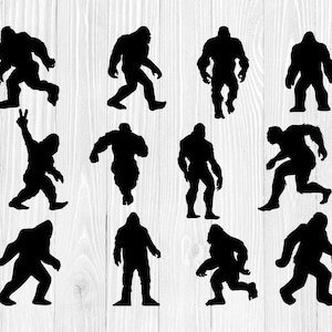 Bigfoot SVG, Big Foot SVG,  Sasquatch Svg,  File For Cricut, For Silhouette Cut Files, Dxf, Png, Svg