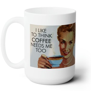 Classic Boho Coffee Mug Vintage Coffee Mug Retro Designed Coffee Cup  15oz