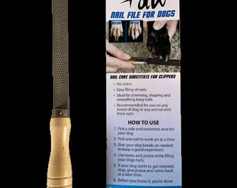 Dog Care Dog Grooming Clippers Ez Paw Nail File Money Back Guarantee Non-Clipper Trimming Nail File For Healthy Paws and claws