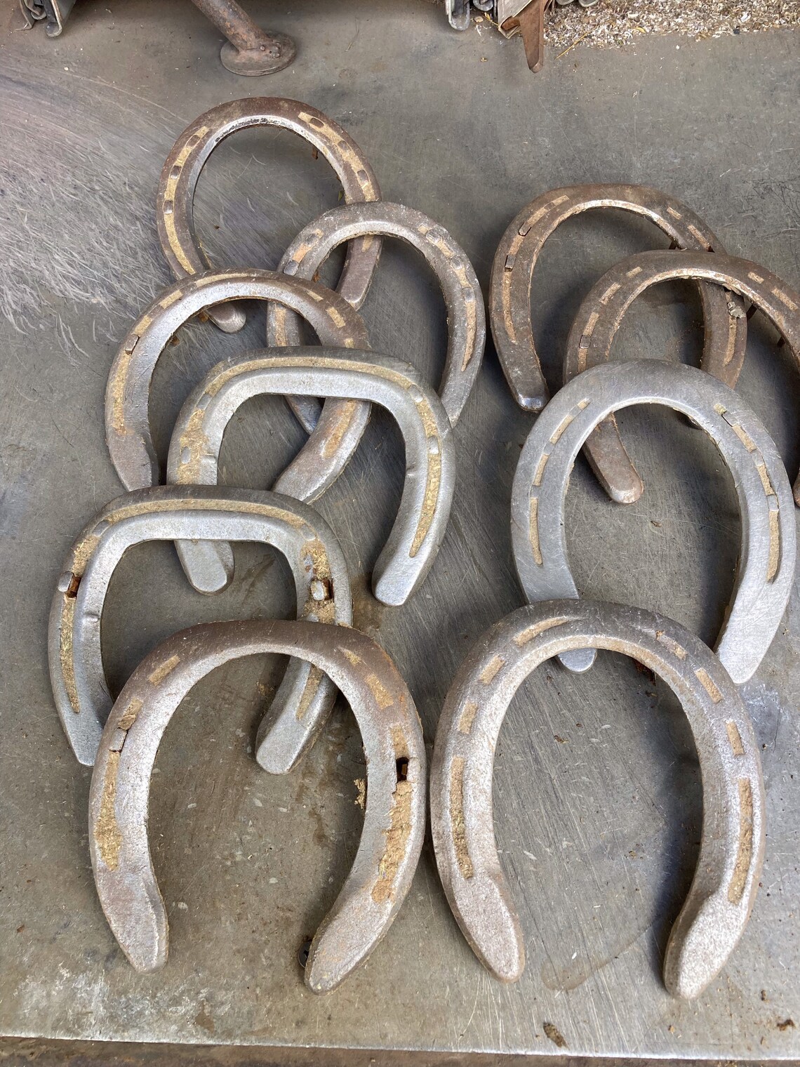 Horseshoe Used Gift Decor Horseshoe Rustic Lucky Western Shoe Wall