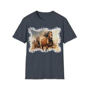 Western Graphic tee Horse Equestrian T-shirt I Ride Horses Shirt Horsing around Tee Shirt Equestrian Gift for Woman