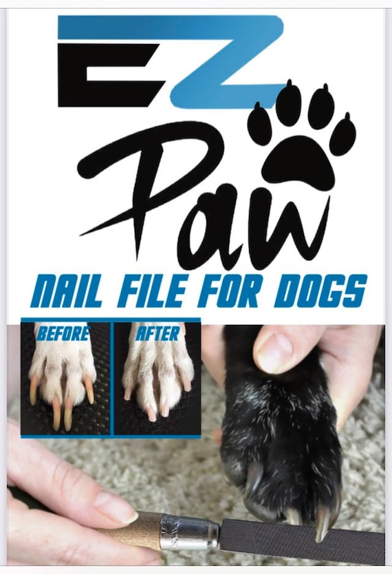 Dog grooming top nail file