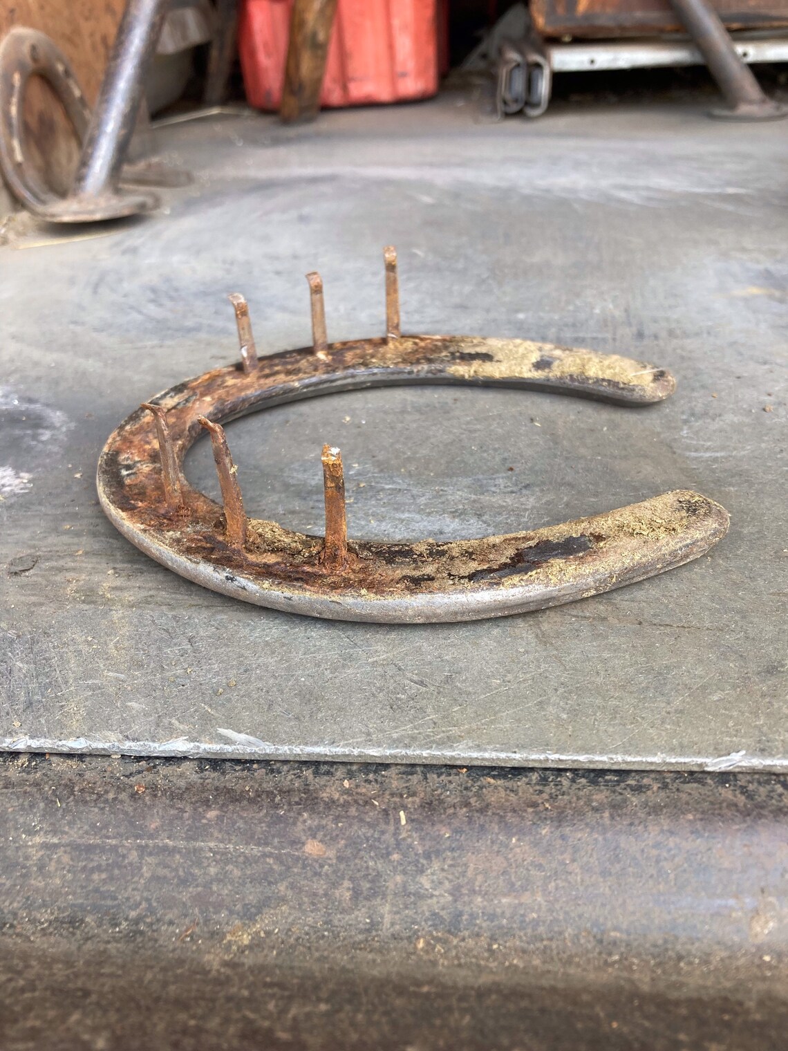 Horseshoe Used Gift Decor Horseshoe Rustic Lucky Western Shoe Wall