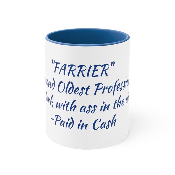 Farrier Coffee mug Coffee mug Mugs Cup Ceramic mug Porcelain mug Travel mug Insulated mug Personalized mug Funny mug Novelty mug Custom