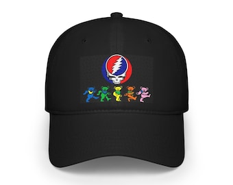 Terrapin Banjo Grateful Dead Steal Your Face Baseball Hat With