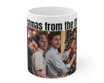 The Office TV Show Christmas Coffee Mug