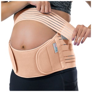 Belly Bands For Pregnant Women, Pregnancy Belly Support Band Maternity Belt For Back Pain. Purple Color image 1