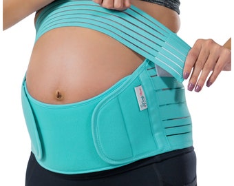 Belly Bands For Pregnant Women, Pregnancy Belly Support Band - Maternity Belt For Back Pain. Purple Color