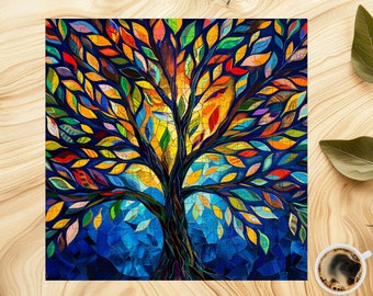 Ulmer Puzzleschmiede – Puzzle 1000 Pièces « Arbre De Vie Mythique » – Symbolisme Et Spiritualité, Fabrication Allemande