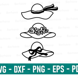 Hats Svg, Hats Cricut,Hats Png, Hats Vector clipart, Hats Silhouette,Hats Cut, Hats Print, Hats dxf, Hats Pdf, Hats Cut File, Hats Clip Art