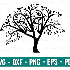 Life Tree svg, Family of Tree svg,Bare tree svg, Tree branch svgTree Svg, Tree Cricut,Tree Png, Tree Vector clipart, Tree Silhouette