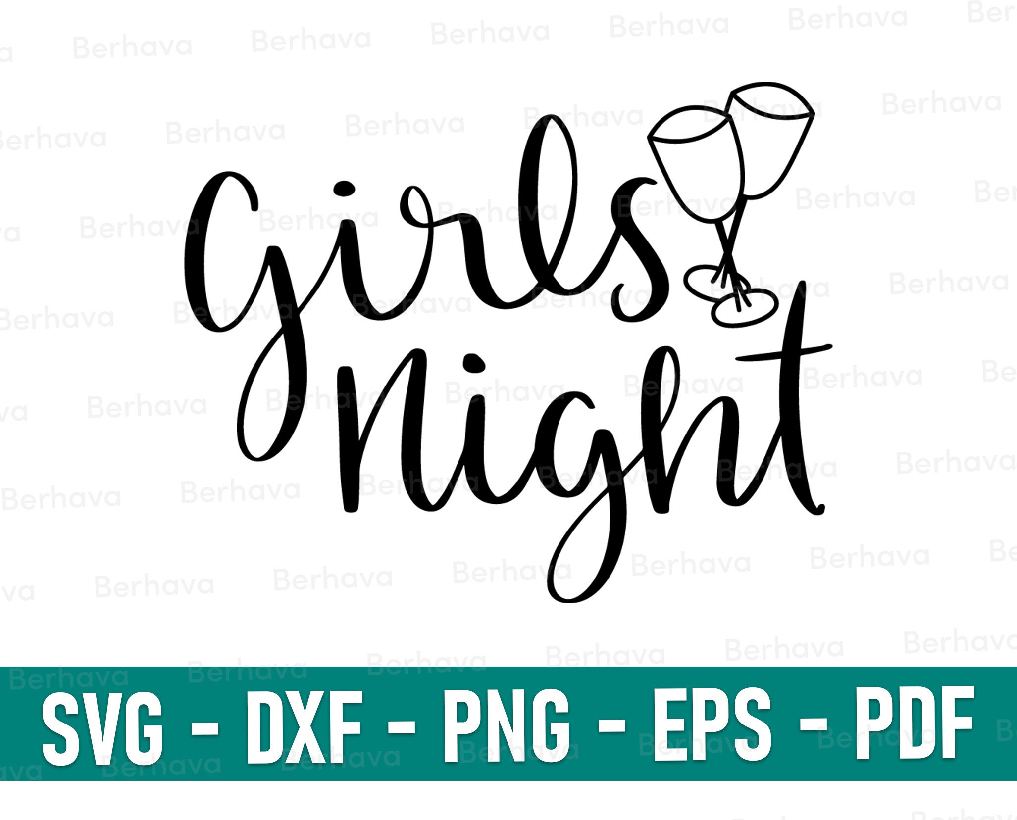 Girls Night Svg, Girls Night Cricut,girls Night Png, Girls Night Vector  Clipart, Girls Night Silhouette,girls Night Cut, Girls Night Print -   Canada