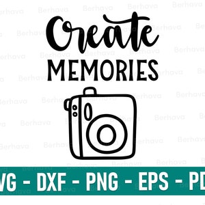 Erinnerungen svg/png/dxf/eps/pdf erstellen, | Digitale Datei zum sofortigen Download.