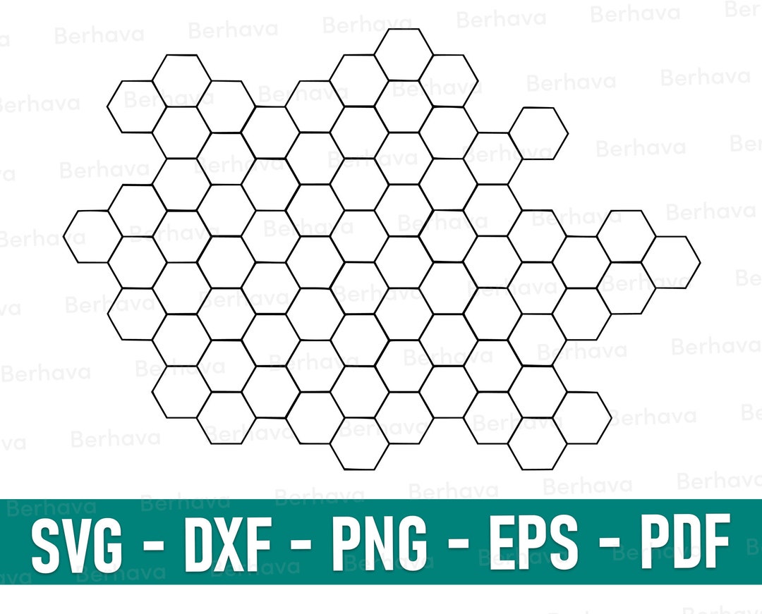 Hexagon Svg,honeycomb Pattern Svg, Seamless Beecomb Pattern Svg ...