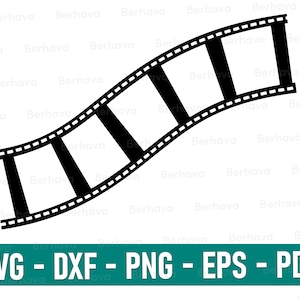 Film strip svg/png/dxf/eps/pdf  | Digital file for instant download.