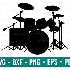 drum Svg, drum Cricut,drum Png,drum Vector clipart,Drum Set SVG  Drum Silhouette,Cut Files For Silhouette, Drum Png, Drum Eps