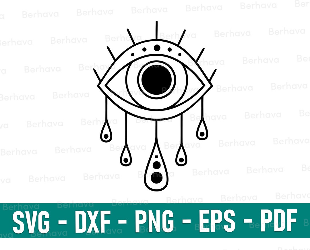 Evil Eye Svg, Evil Eye Cricut,evil Eye Png, Evil Eye Vector Clipart
