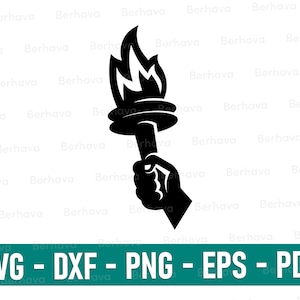 Torch Svg, Torch Cricut,Torch Png, Torch Vector clipart, Torch Silhouette,Torch Cut, Torch Print, Torch dxf, Torch Pdf, Torch Cut File