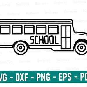 School bus Svg, School bus Cricut,School bus Png, School bus Vector clipart, School bus Silhouette,School bus Cut, School bus Print