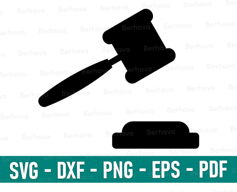 Gavel SVG Gavel Vectorgavel Clipart Gavel Cricut gavel Cut | Etsy