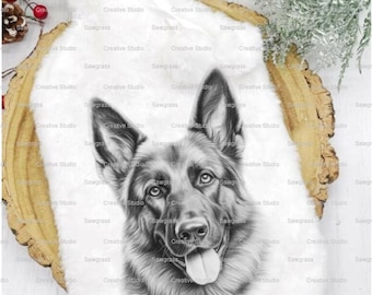 German Shepherd Hot Water Bottle For Dog Lovers