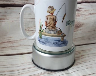 Fathers Day Personalised Dad or Grandad Gift, Ceramic Mug, Mug For Dad, Birthday Gift For Him, From Kids, Hot Chocolate Mug