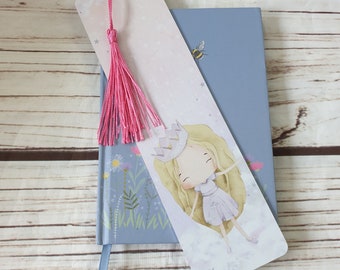 Personalised Princess Metal Bookmark, Fairytale Books, Stocking Filler, Back to School Gifts, Party Favours