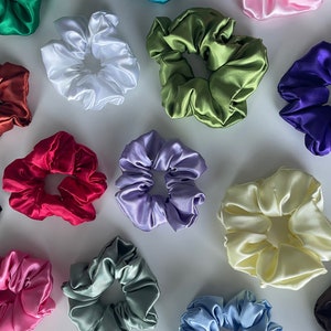 Satin Serenity: Scrunchies that are Gentle on Hair, and Stunning in Style