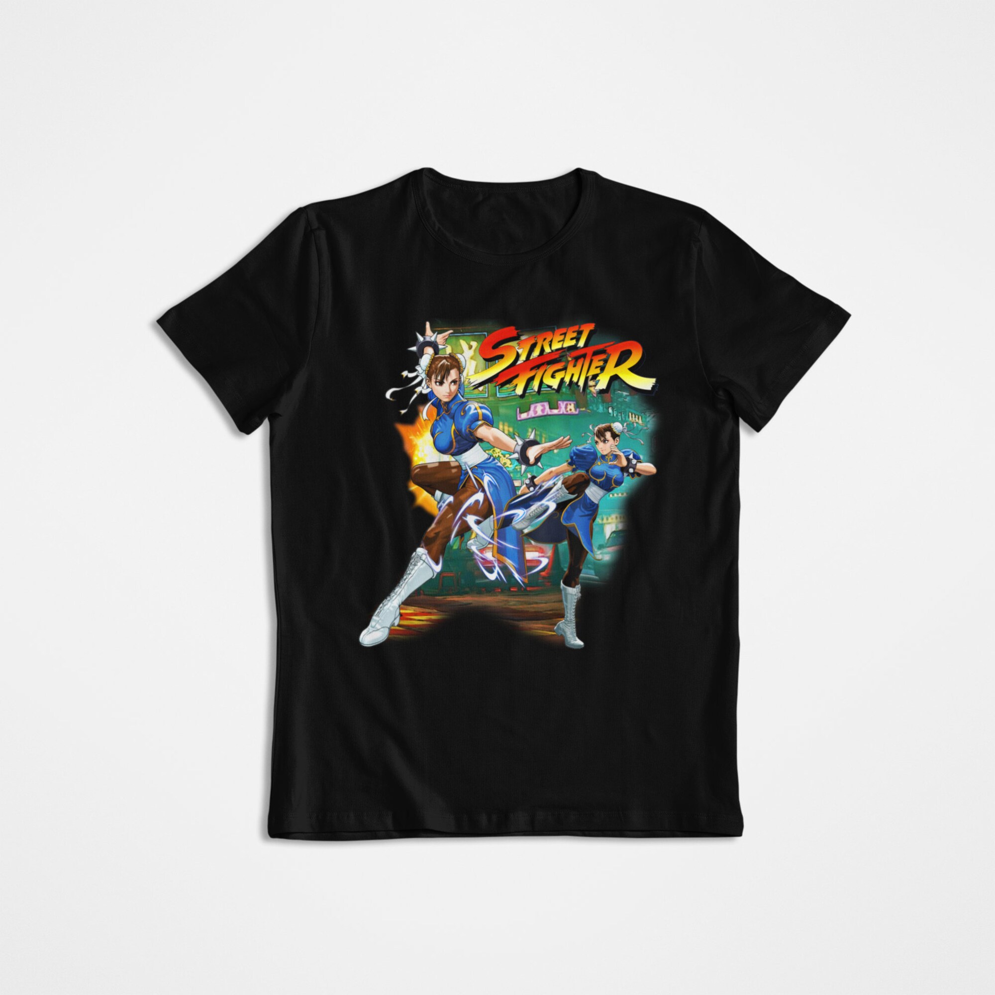 Discover Vintage Graphic T-Shirt, Graphic Tee ~ Street Fighter, Chun Li