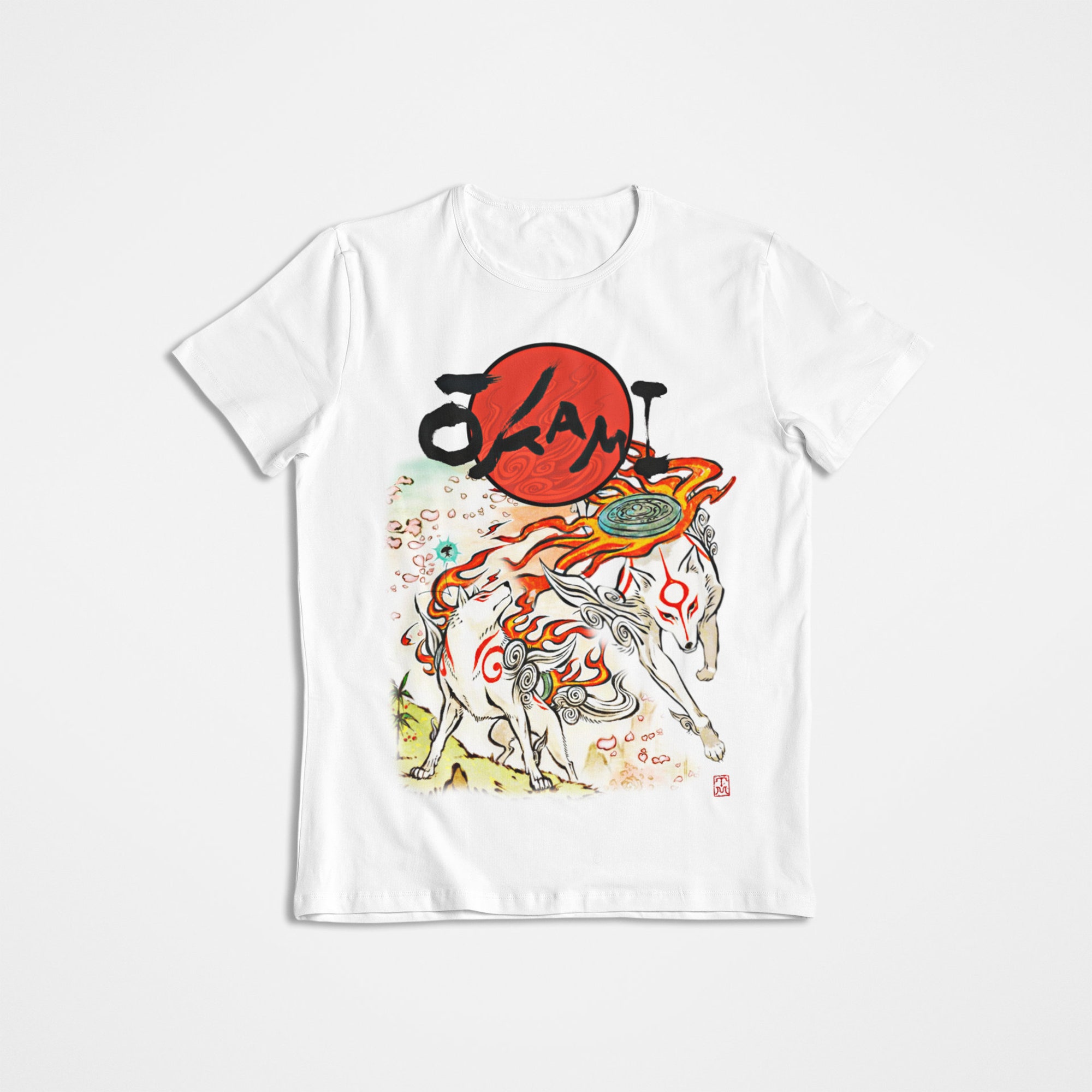 Discover Vintage Graphic T-Shirt, Graphic Tee ~ Okami, Anime