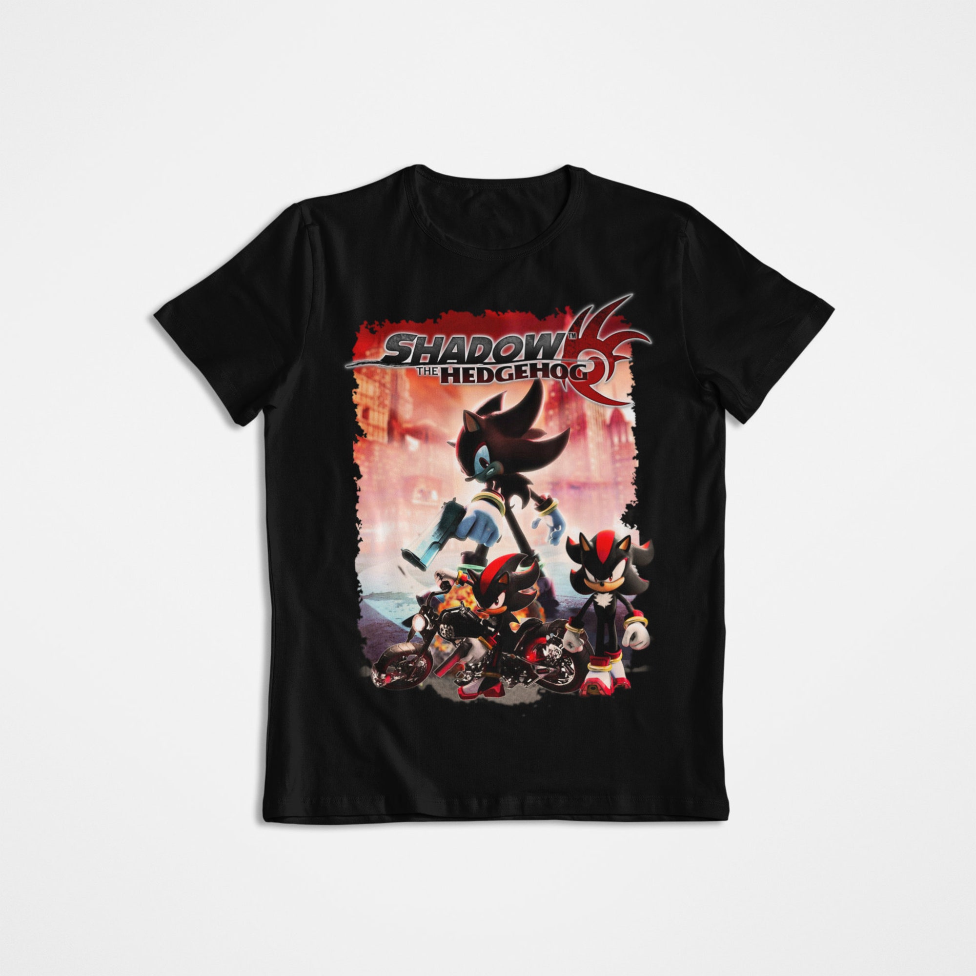 Discover Vintage Graphic T-Shirt, Graphic Tee ~ Shadow The Hedgehog, Sonic