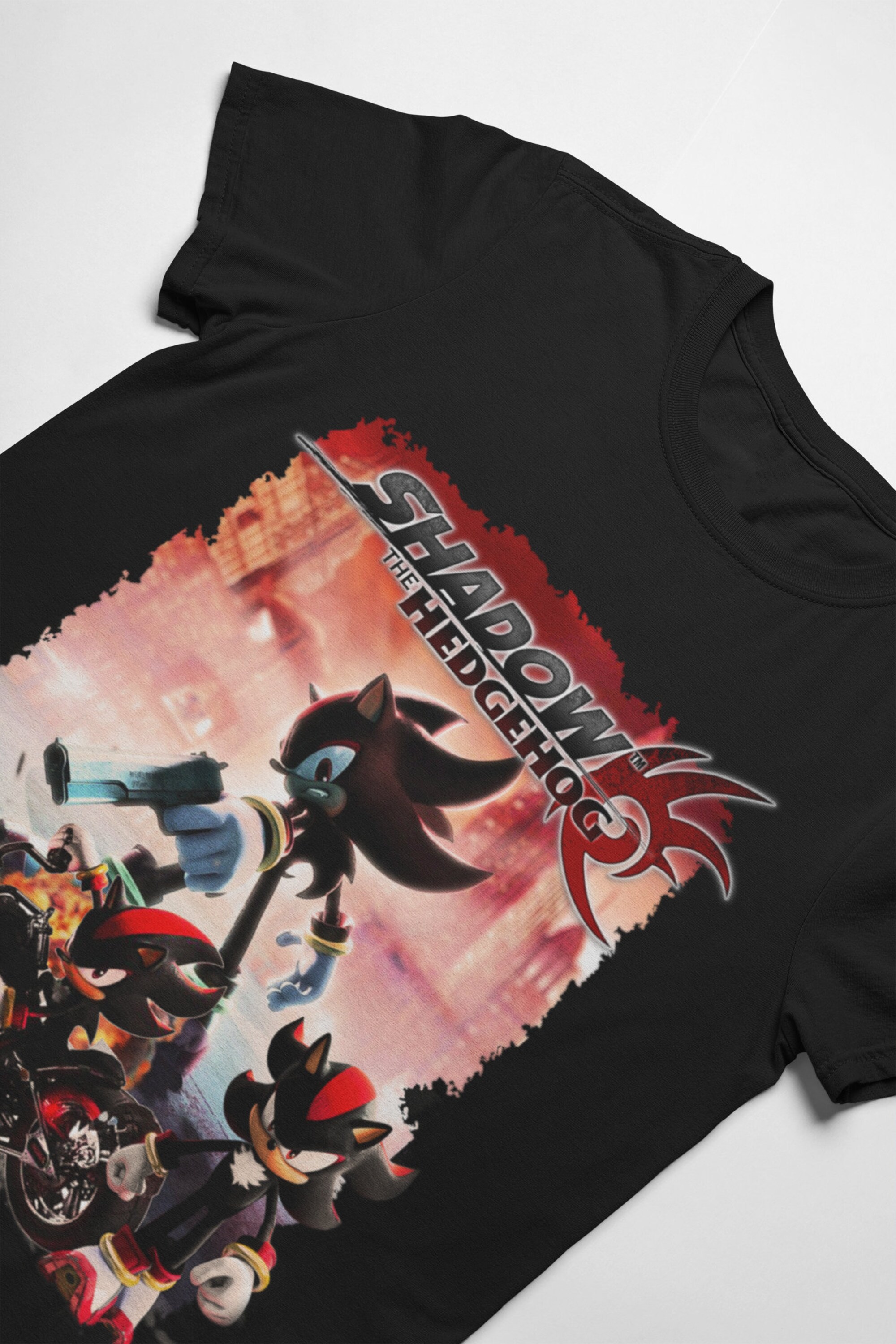 Vintage Graphic T-Shirt, Graphic Tee ~ Shadow The Hedgehog, Sonic
