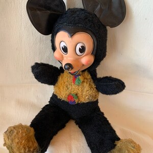 1950&#39;s Disney - Gund Mickey Mouse Stuffed Doll