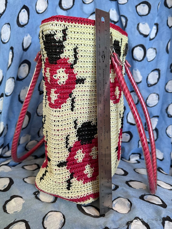 Skipping Girl Hand Crafted "Ladybug" Tote/Shoulde… - image 2