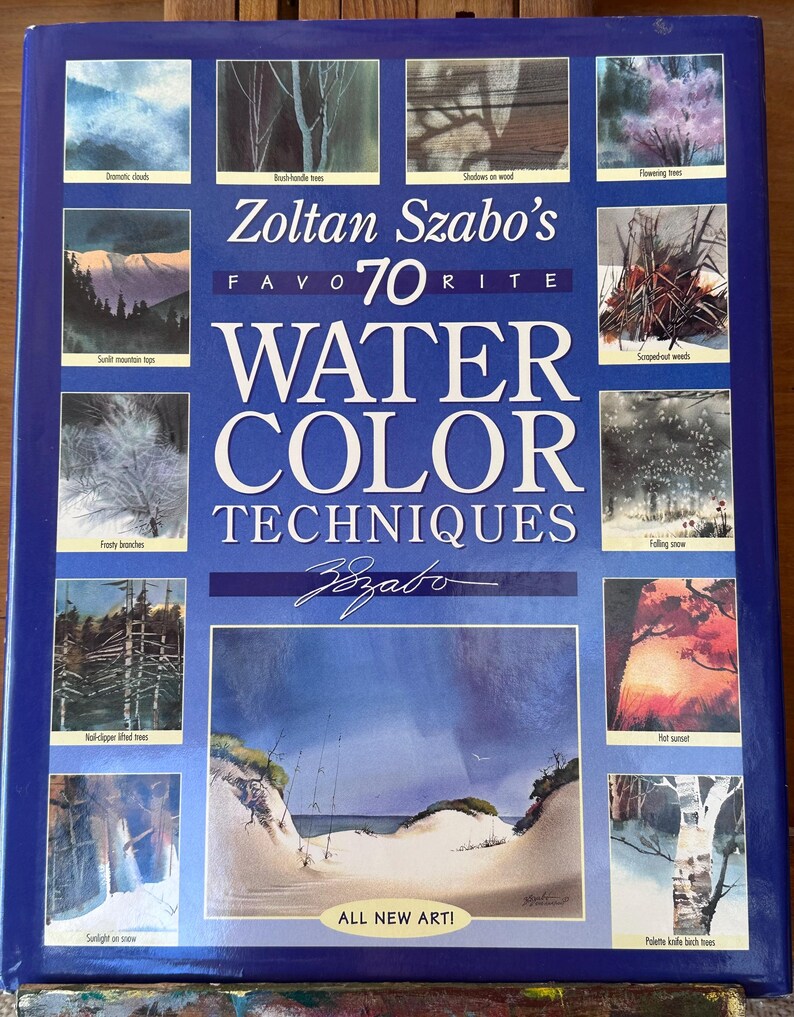 Zoltan Szabo's 70 Watercolor Techniques - 1st Edition 1995 - Etsy