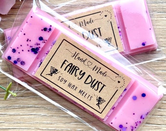 Fairy Dust Soy Wax Melts: Highly Scented Snap Bar