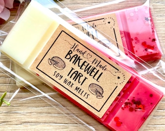 Bakewell Tart Scented Soy Wax Melt: Cherry Almond Home Fragrance