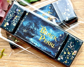 Black Pearl soy wax melts. Halloween.