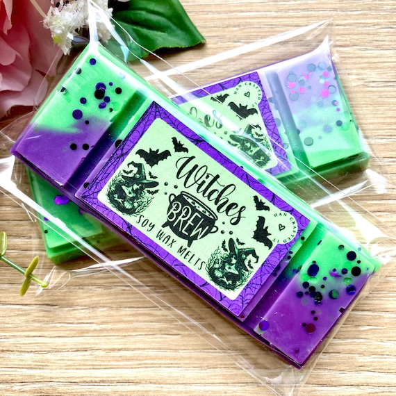 Witches Brew Soy Wax Melt Snap Bar: Halloween Home Fragrance