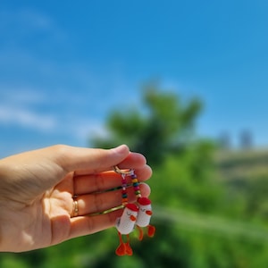 Amigurumi Seagull, Miniature Doll, Amigurumi doll, Seagull Toy, Miniature Doll 2cm, Crochet Doll
