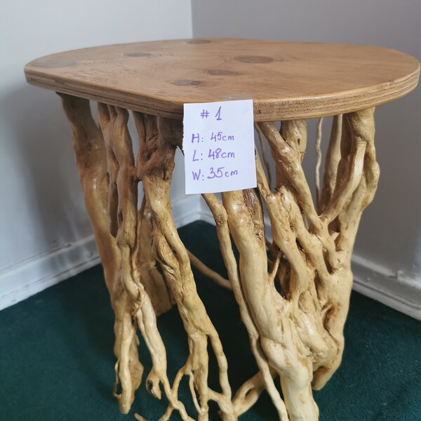 Handmade wooden coffee table